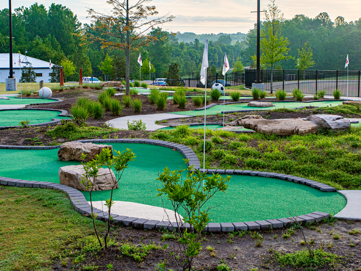 mini golf course