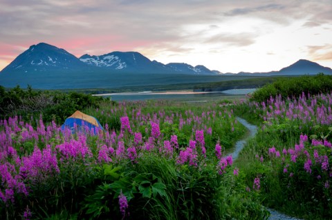 You Can Camp Overnight At A Remote Beach In Alaska