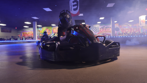 Reach Speeds Of 30 MPH On This Adrenaline-Fueled Electric Go-Kart Track In Michigan