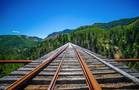 The Bridge To Nowhere In The Middle Of The Washington Woods Will Capture Your Imagination