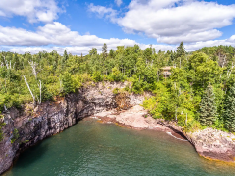 Cool Off Near A Private Waterfall At This Minnesota Airbnb