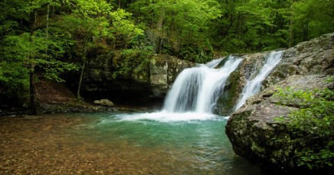 Visit Lake Catherine State Park In Arkansas, A Hidden Gem Swimming Hole That Has Its Very Own Waterfall