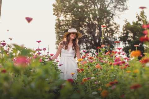 A Colorful U-Pick Flower Farm, J&B Flower Patch In Oklahoma Is Like Something From A Dream