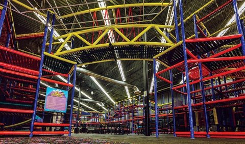 The Massive Indoor Playground In Texas With Endless Places To Play