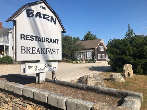 There's A Delicious Restaurant Hiding Inside This Rhode Island Barn That's Begging For A Visit