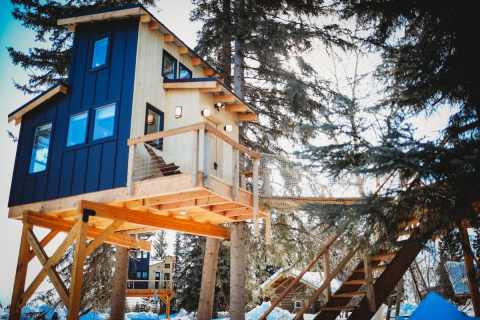 This Treehouse On A Lake In Alaska Is One Of The Coolest Places To Spend The Night