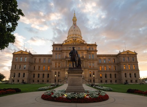 One Of America’s First Fireproof Buildings, The Michigan State Capitol Was A True Feat Of Engineering