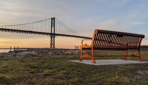 Once The Longest Suspension Bridge In New England, Rhode Island’s Mount Hope Bridge Was A True Feat Of Engineering