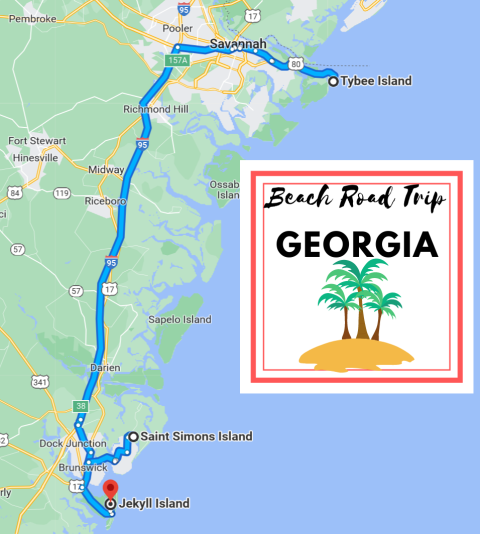 Spend Three Days At Three Beaches On This Weekend Road Trip In Georgia