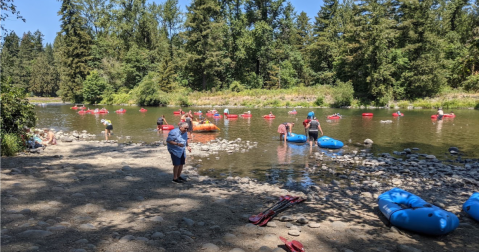 4 Lazy Rivers Around Portland That Are Perfect For Tubing On A Summer’s Day