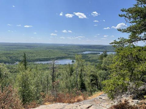 Hike Into The Clouds On The Eagle Mountain Trail In Minnesota's Misquah Hills