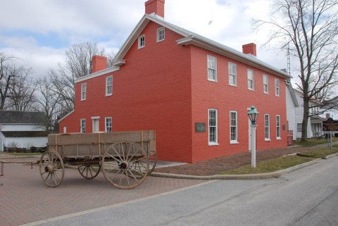 The Levi & Catharine Coffin House In Indiana Still Keeps A Remarkable Historic Secret