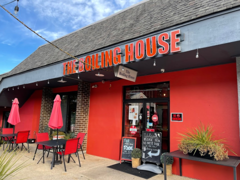 The Plates Are Piled High With Seafood At The Delicious The Boiling House In New Jersey