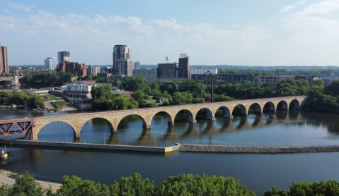 The Only Arched Stone Bridge On The Mississippi River, Minnesota’s Stone Arch Bridge Is A True Feat Of Engineering