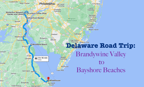 This Delaware Road Trip Takes You From The Brandywine Valley To The Bayshore Beaches