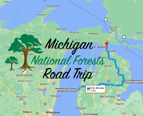 Spend Three Days In Three National Forests On This Weekend Road Trip In Michigan