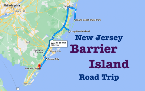 Spend Two Days On Four Barrier Islands On This Weekend Road Trip In New Jersey