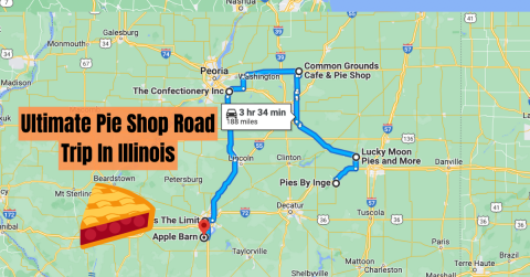 The Ultimate Pie Shop Road Trip In Illinois Is As Charming As It Is Sweet