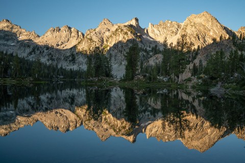 Enjoy Cool, Crisp Water That Is Tucked Away In The Mountains In Idaho