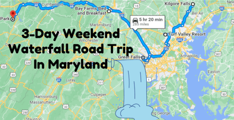 Spend 3 Days At 3+ Waterfalls On This Weekend Road Trip In Maryland