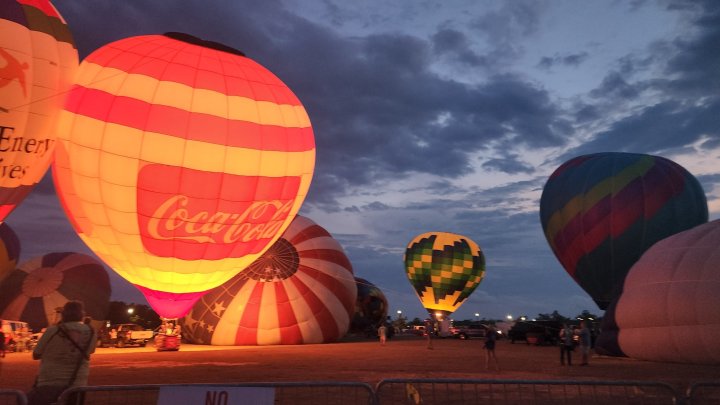 hot air balloon festival in Mississippi