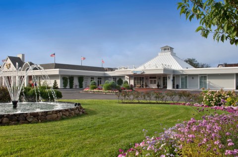 Cool Off Under A Waterfall At This Massachusetts Hotel