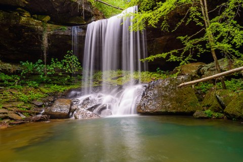 Few People Know There’s A Mystical Waterfall Tucked Away Inside The Bankhead National Forest In Alabama