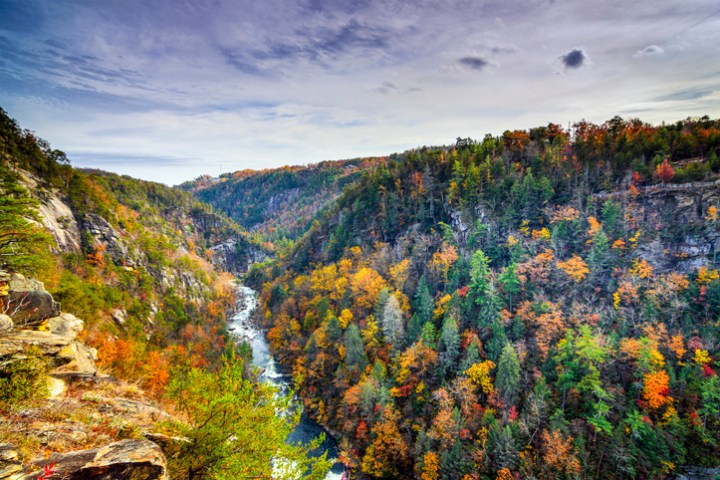 Hiking in Tallulah Gorge