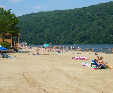 Make A Splash This Season At Laurel Hill Lake, A Truly Unique Lake In Pennsylvania