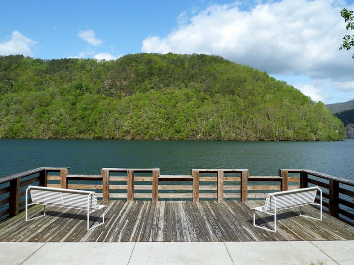 Chilhowee Lake In Tennessee