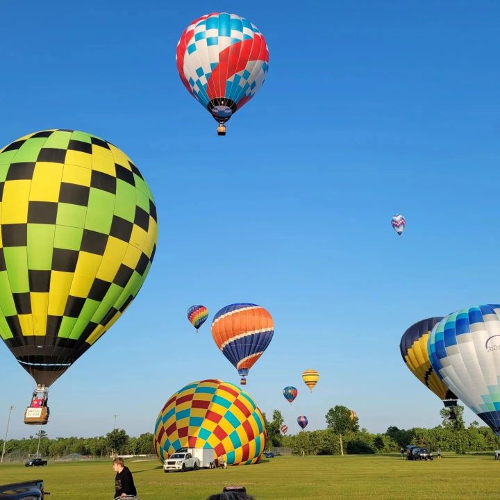 hot air balloon festival in Mississippi