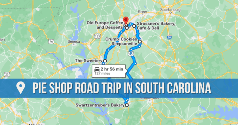 The Ultimate Pie Shop Road Trip In South Carolina Is As Charming As It Is Sweet