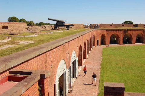 You Can See A Civil War Fort At This Museum Near Savannah, Georgia