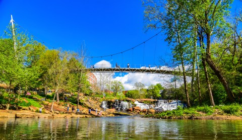 The Only One Of Its Kind In America, South Carolina's Liberty Bridge Was A True Feat Of Engineering