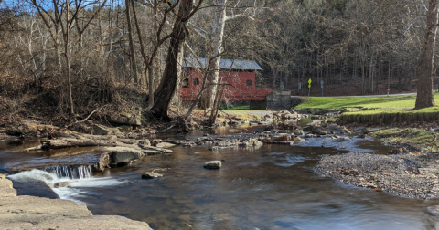 Take A Paved Trail Around This Pennsylvania Creek Lake For A Peaceful Adventure