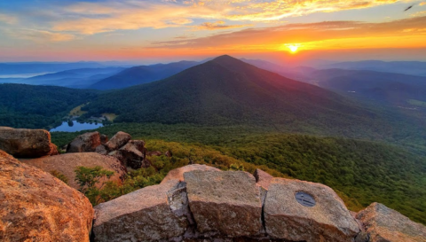 Take A Paved Loop Trail Around This Virginia Mountain Lake For A Peaceful Adventure