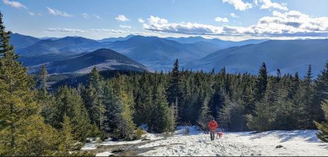 Hike Into the Clouds On The Giant Stairs In New Hampshire's White Mountains