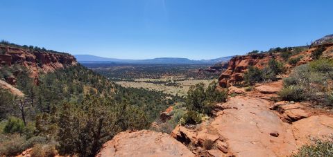 Climb A Staircase Into The Clouds On The Doe Mountain Trail In Arizona