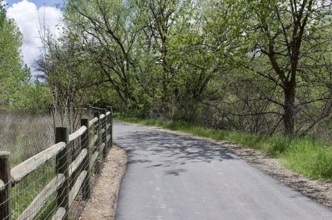 Take A Paved Out-And-Back Trail Along An Idaho River For A Peaceful Adventure