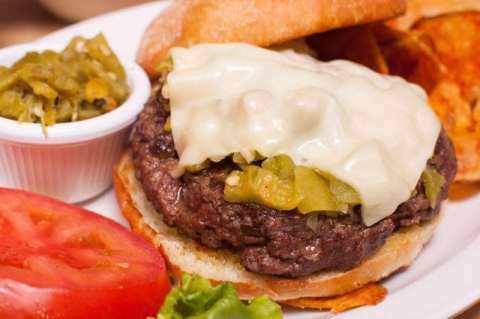 The Green Chile Burger Was Invented Right Here In New Mexico, And You Can Get One At Santa Fe Bite