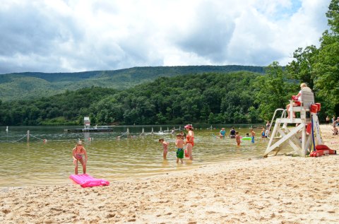 This Man-Made Swimming Hole In Virginia Will Make You Feel Like A Kid On Summer Vacation