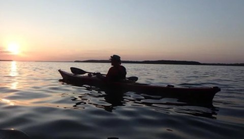 Take A Moonlight Float Trip On Iowa's Lake Ahquabi For A Unique Summer Adventure