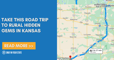 This Rural Road Trip Will Lead You To Some Of The Best Countryside Hidden Gems In Kansas