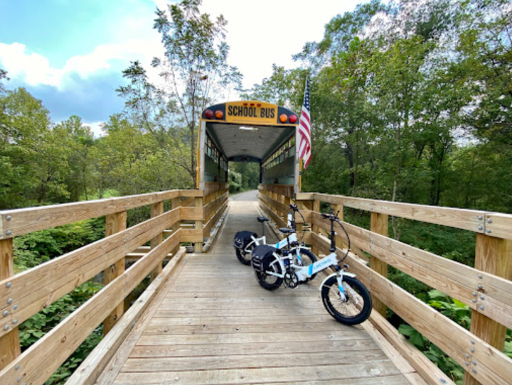 rail biking trail in Kentucky