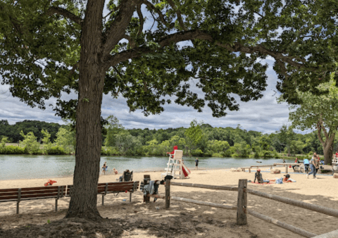 This Man Made Swimming Hole In Massachusetts Will Make You Feel Like A Kid On Summer Vacation