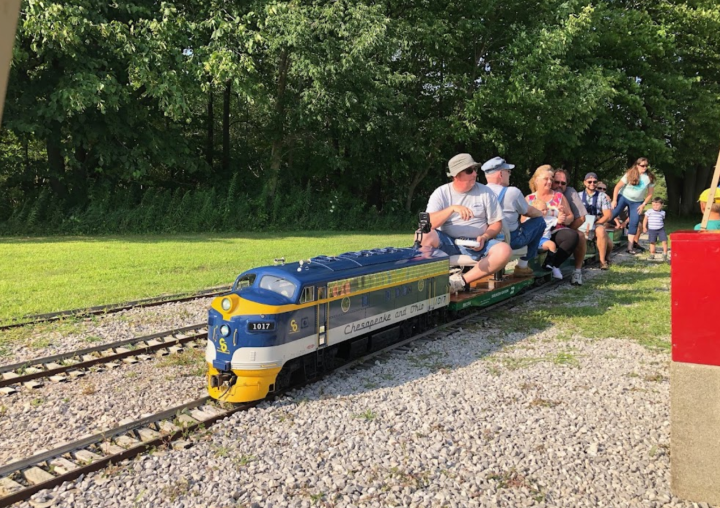 Miniature Train Ride In Ohio