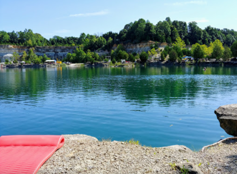 This Man-Made Swimming Hole In Kentucky Will Make You Feel Like A Kid On Summer Vacation