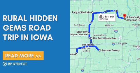 This Rural Road Trip Will Take You To Some Of The Best Countryside Hidden Gems In Iowa