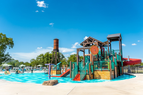 With Its Own Swim-Up Bar, Camp Fimfo Waco In Texas Is A Slice Of Paradise