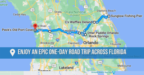 This Epic One-Day Road Trip Across Florida Is Full Of Adventures From Sunrise To Sunset